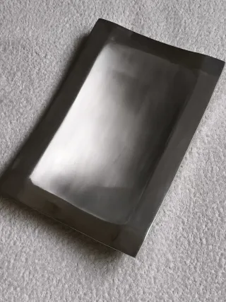 BONITO CENTRO DE MESA RECTANGULAR PLATEADO