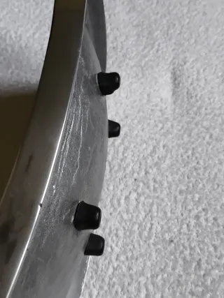 BONITO CENTRO DE MESA RECTANGULAR PLATEADO