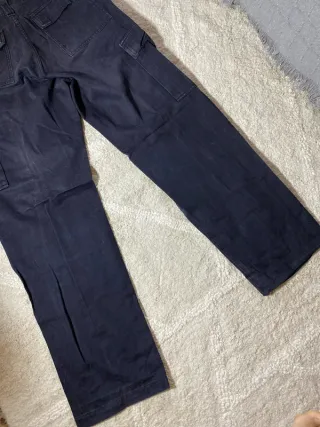 Pantalones cargo Y2K parachute rectos