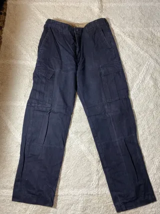 Pantalones cargo Y2K parachute rectos