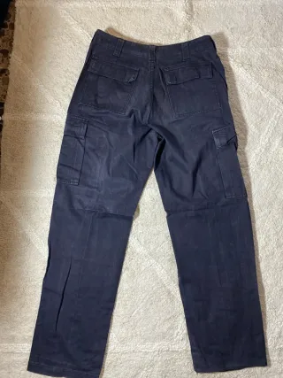 Pantalones cargo Y2K parachute rectos