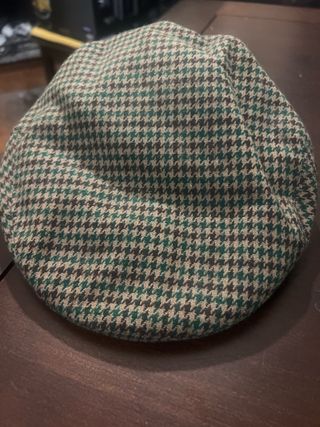 Gorra plana príncipe de gales