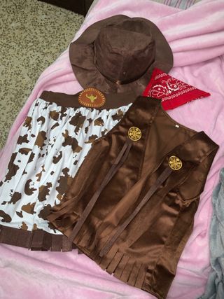 Disfraz Vaquera Mujer Talla Única