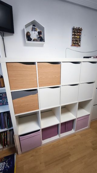 Estantería Kallax Ikea blanca