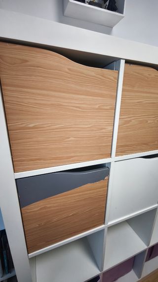 Estantería Kallax Ikea blanca