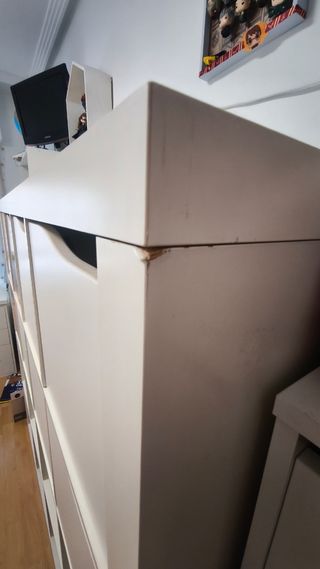 Estantería Kallax Ikea blanca