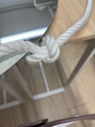 Espejo Redondo Negro 55cm