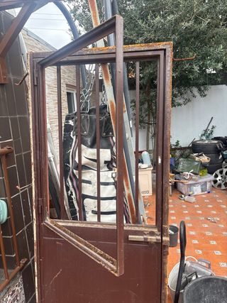 Puerta Hierro Exterior 75x200