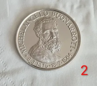 4 Medallas Conmemorativas Pintores 1 x 20€