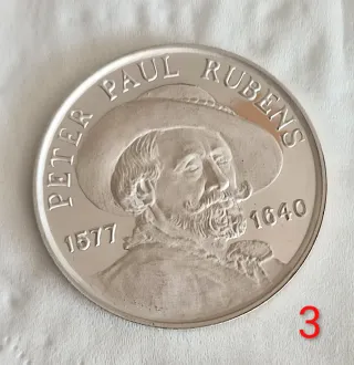 4 Medallas Conmemorativas Pintores 1 x 20€