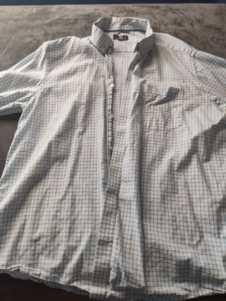 Camisa TEX cuadros azul Talla XL