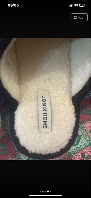 Pantofole Jomix Home Nere Tg.41