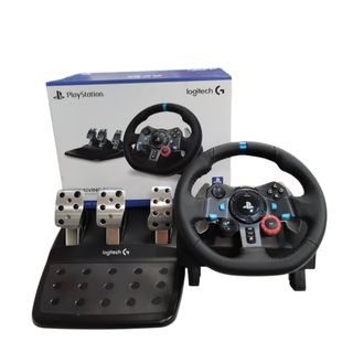 VOLANTE LOGITECH G29 DRIVING FORCE PS5/PS4/PS3 + PEDALES + CAJA
