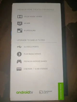 Nvidia Shield TV Pro 4K HDR Android TV