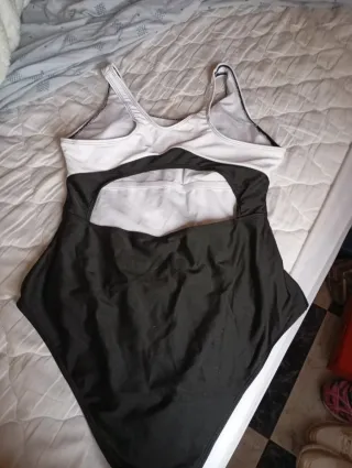 Bañador Talla XL Negro y Blanco