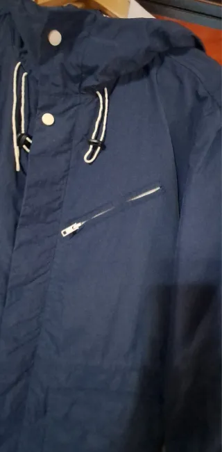 Chaqueta azul Stradivarius hombre