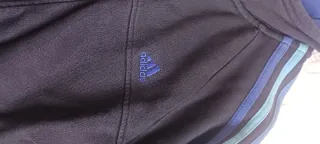 Chándal Adidas  original Negro  Azul y turquesa.