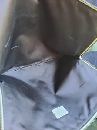 LANVIN POUCH BOLSO PIEL UNISEX ORIGINAL LUJO