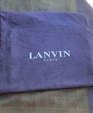 LANVIN POUCH BOLSO PIEL UNISEX ORIGINAL LUJO
