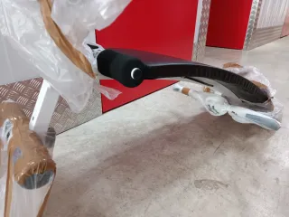 Banco de musculación y pesas plegable