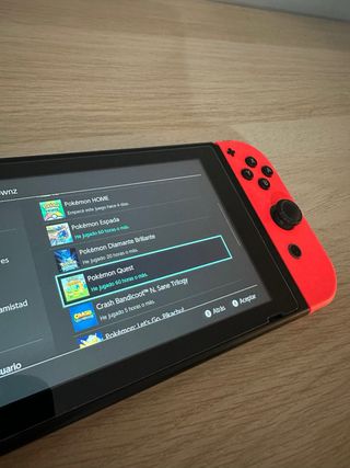 Nintendo Switch con accesorios