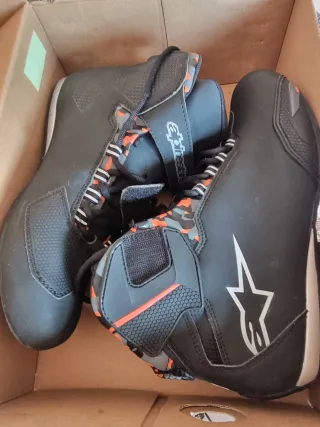 Botines Alpinestar, moto waterproff, t42