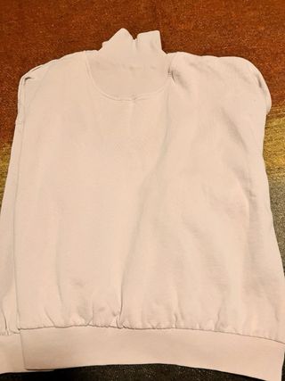 Sudadera beige mujer