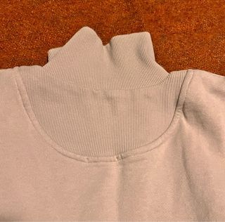 Sudadera beige mujer