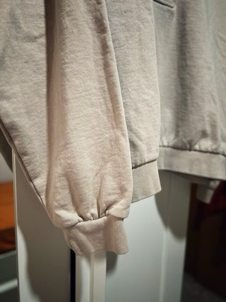 Sudadera beige mujer