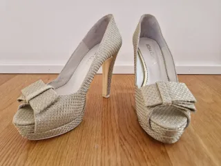 Zapatos de novia, boda, fiesta Rosa Clara