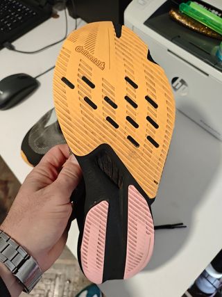 Adidas Adizero Boston 12 Negro Naranja