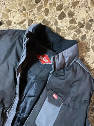 Chaleco Lee Cooper Sport Negro/Gris Talla L