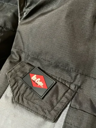 Chaleco Lee Cooper Sport Negro/Gris Talla L