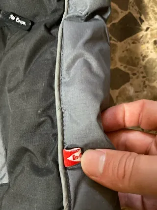 Chaleco Lee Cooper Sport Negro/Gris Talla L