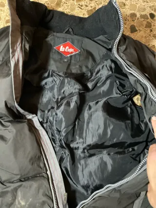 Chaleco Lee Cooper Sport Negro/Gris Talla L