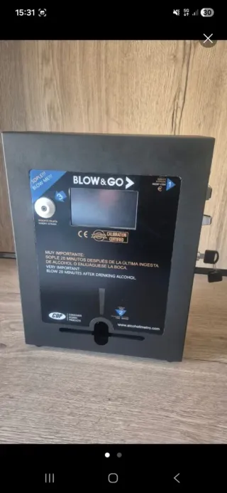 Alcolimetro Blow & Go