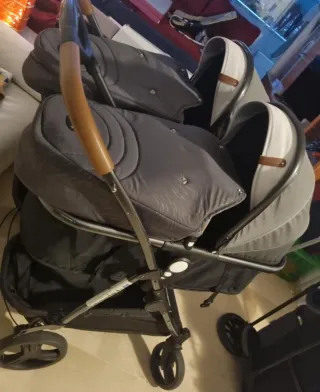 Carrito gemelar desde 0 meses