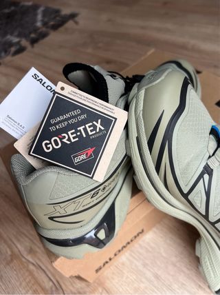 Zapatillas Salomon XT6 Gore-Tex Tea/verde