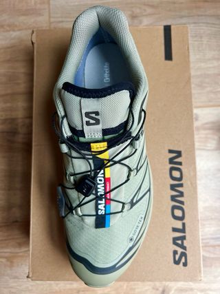 Zapatillas Salomon XT6 Gore-Tex Tea/verde