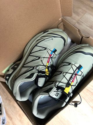 Zapatillas Salomon XT6 Gore-Tex Tea/verde