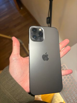 iPhone 12 Pro Max 128 GB Gris Espacial+Funda Apple