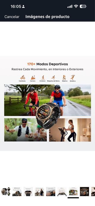 DOOGEE Reloj Inteligente Militar Táctico