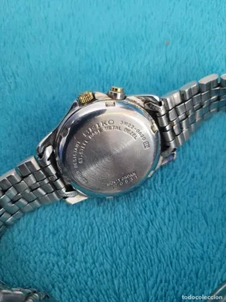 Reloj Seiko Kinetic Oro y Acero