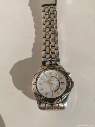 Reloj Seiko Kinetic Oro y Acero