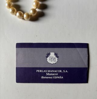 Collares Perlas Manacor