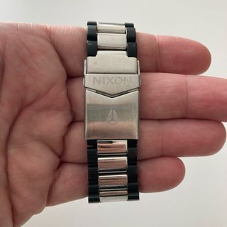 Reloj Nixon The Player Negro/Plateado