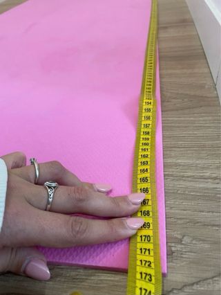 Esterilla Yoga Rosa Fitness