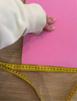 Esterilla Yoga Rosa Fitness