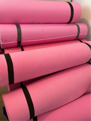 Esterilla Yoga Rosa Fitness