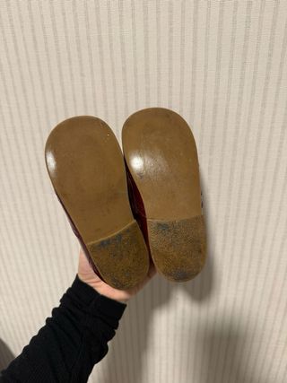 Zapatos charol rojos Talla 23